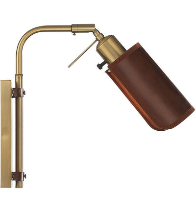 Meridian - M90062NB - Meridian 12" Wall Sconce