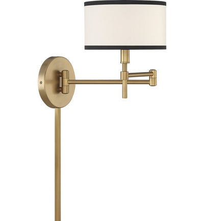 Meridian - M90082NB - Meridian 10.5" Wall Sconce