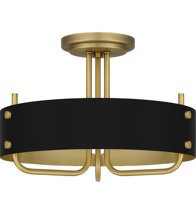 Quoizel - MAD1717AB - Madden 17" Semi-Flush Mount