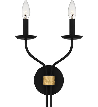 Quoizel - MAG8711MBK - Margaret 11" Wall Sconce