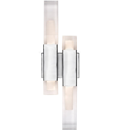 Kuzco - WS53322-CH - Martelo 21.375" Wall Sconce