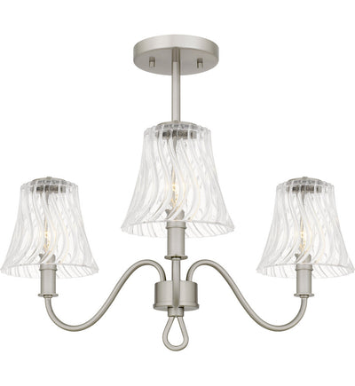Quoizel - McKinney 21.75" Semi-Flush Mount