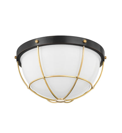 Hudson Valley - MDS1501-AGB/DB - Holkham 12.5" Flush Mount