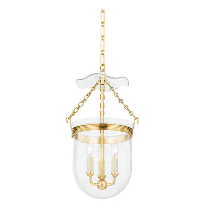 Hudson Valley - MDS1601-AGB - Rousham 12.75" Pendant