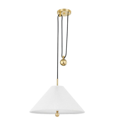Hudson Valley - MDS511-AGB - Dorset 20.25" Pendant