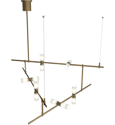 Visual Comfort Modern - ModernRail 12 Light Rail Fixture