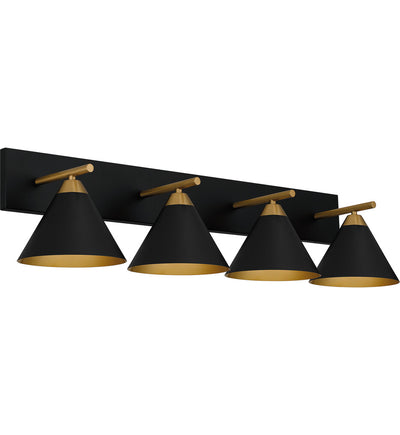 Quoizel - MTO8637MBK - Mastro 37.5" Bath Vanity Light