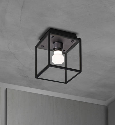 Buster & Punch - Caged 6.8-inch Outdoor Flush Mount