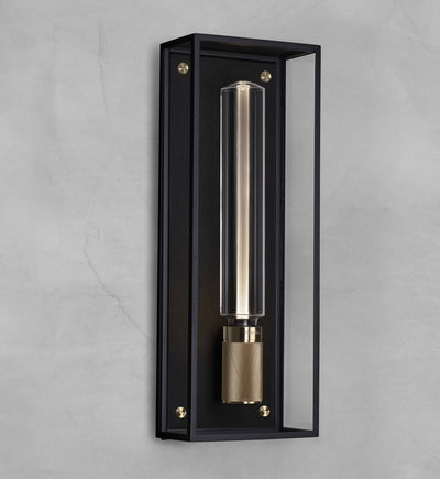 Buster & Punch - Caged 19.2-inch Outdoor Wall Sconce