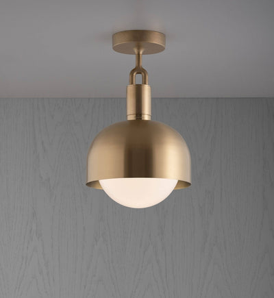 Buster & Punch - Forked 9.84-inch Semi-Flush Mount