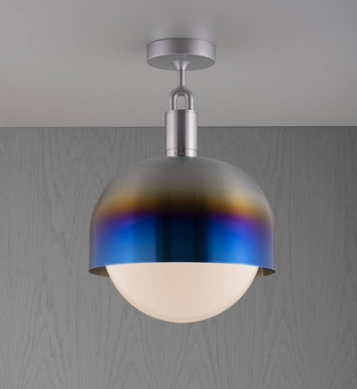 Buster & Punch - Forked 13.38-inch Semi-Flush Mount