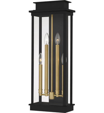 Quoizel - NOE8410MBK - Noelle 26" Outdoor Wall Sconce