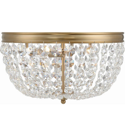 Crystorama - Nola 14.25" Flush Mount