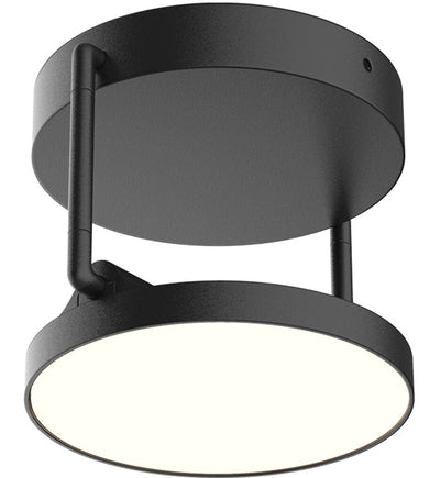 Kuzco - SF72205-BK - Novel 6.125" Semi-Flush