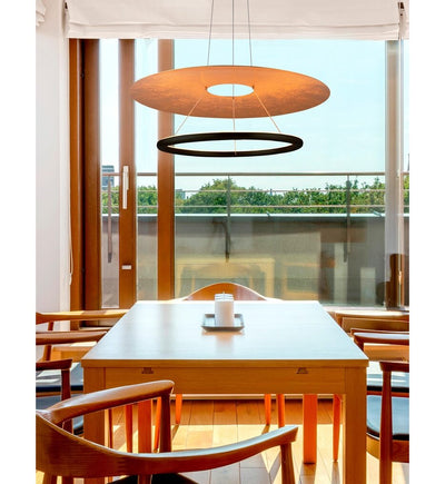 Justice Design Group - NSH-4432-MBGL - Helios 24" Pendant