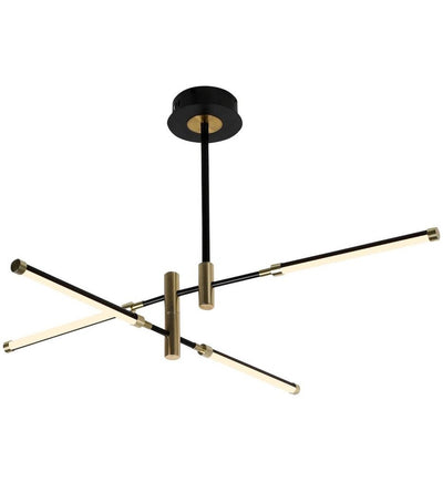 Justice Design Group - NSH-4445-MBBR - Fianco 37" Chandelier