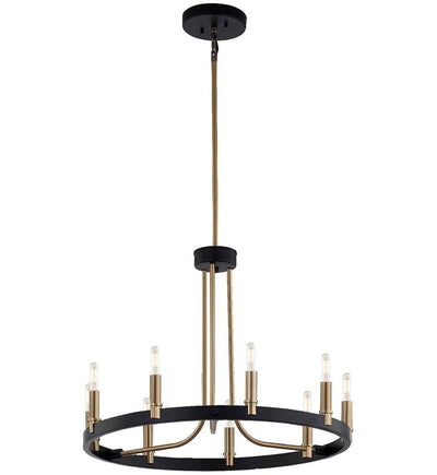 Justice Design Group - NSH-8043-MBBR - Clayton 23" Chandelier