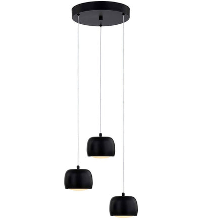 Justice Design Group - NSH-8117-MBLK - Frascati 4.5" Pendant