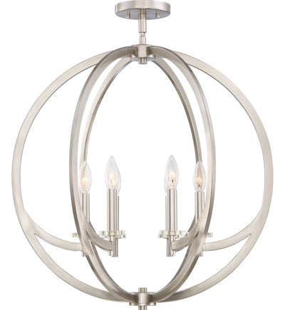 Quoizel - ON1724BN - Orion 24" Semi-Flush Mount