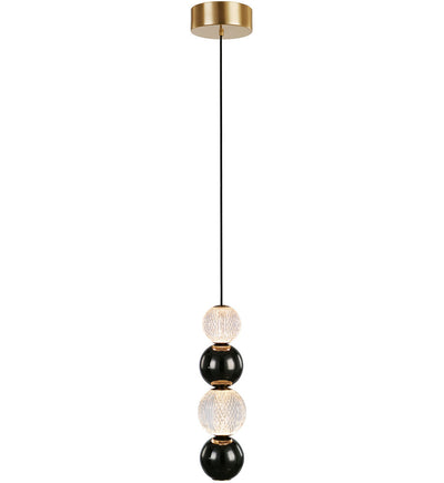 Alora - Onyx 4.375" Pendant