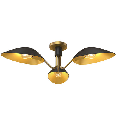 Alora Mood - Oscar 31.75" Semi-Flush
