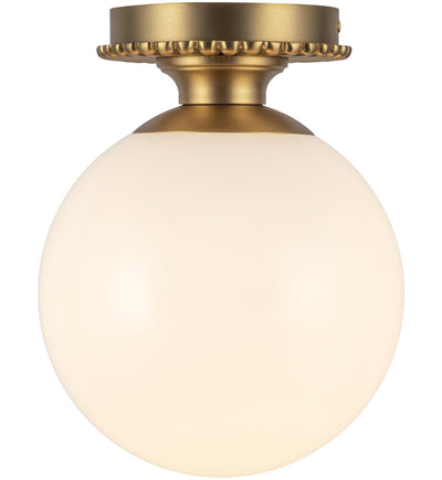Alora Mood - Otis 7.875" Semi-Flush Mount