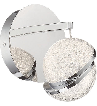 George Kovacs - P1431-077-L - Silver Slice 6.5" Bath Vanity Light