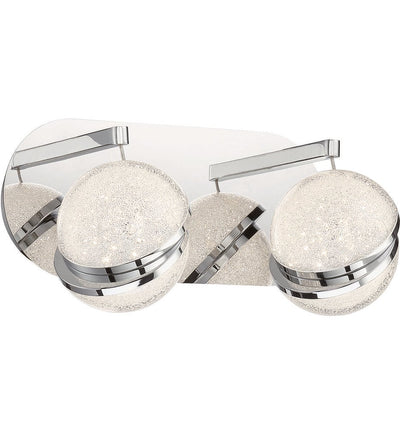 George Kovacs - P1432-077-L - Silver Slice 12.5" Bath Vanity Light