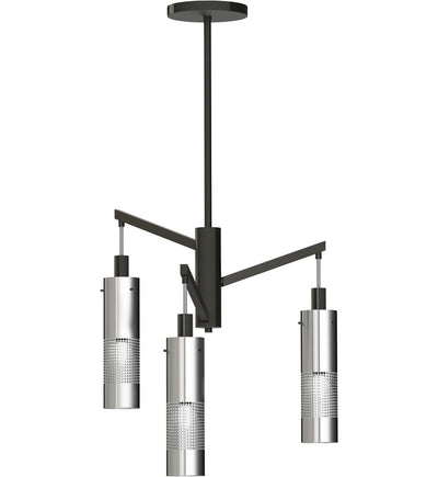 George Kovacs - P1593-691 - Grid 3 19" Chandelier