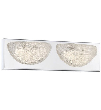 George Kovacs - P5442-077-L - Modern Ice 16" Bath Vanity Light