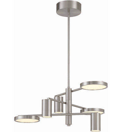 George Kovacs - P5495-084-L - Swivel 28.5" Chandelier