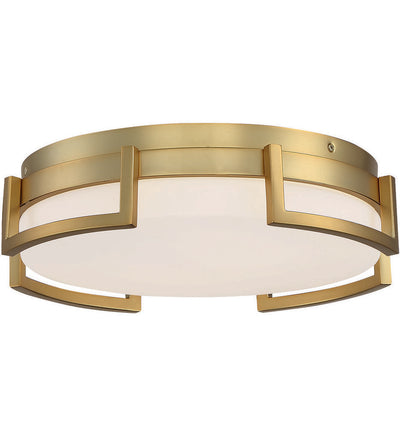 George Kovacs - Bezel Set 15" Flush Mount