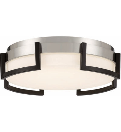 George Kovacs - Bezel Set 15" Flush Mount