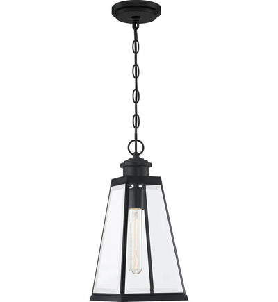 Quoizel - PAX1507MBK - Paxton 7" Outdoor Pendant
