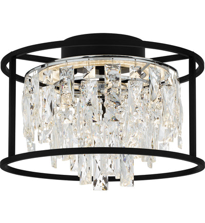 Quoizel - PCBNC1615MBK - Brillance 15" Flush Mount