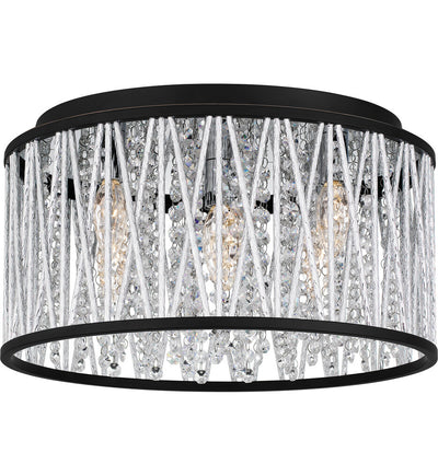 Quoizel - PCCET1616MBK - Celeste 16.25" Flush Mount