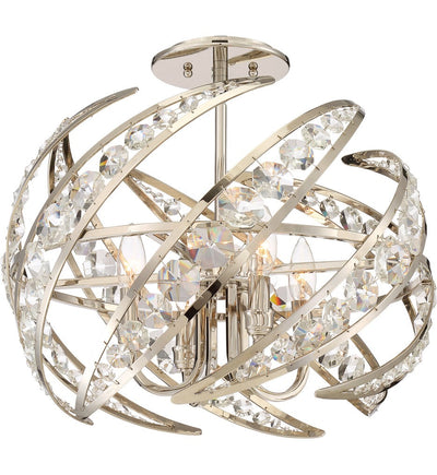 Quoizel - PCCN1718PK - Crescent 18" Semi-Flush Mount