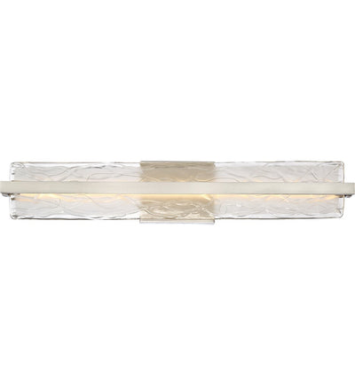Quoizel - PCGL8530BN - Glacial 30" Bath Vanity Light