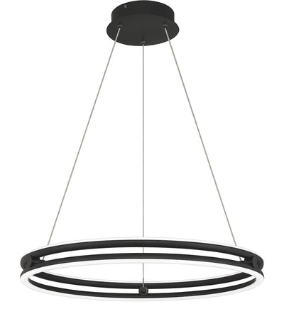 Quoizel - PCGVS2824MBK - Graves 24" Pendant