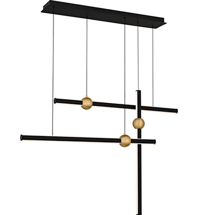 Quoizel - PCHVK144MBK - Harvick 44.25" Island Light