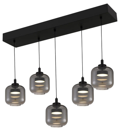 Quoizel - PCLEN538MBK - Lenora 38.5-inch Island Light