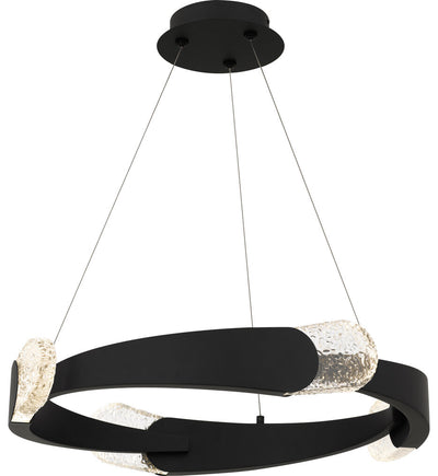 Quoizel - PCSAF2824MBK - Saffron 24" Pendant