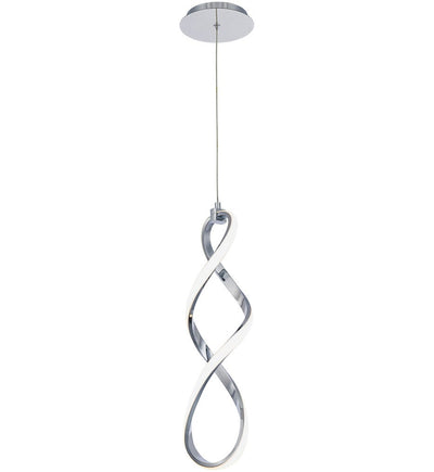 dweLED - PD-47821-CH - Interlace 6" Pendant