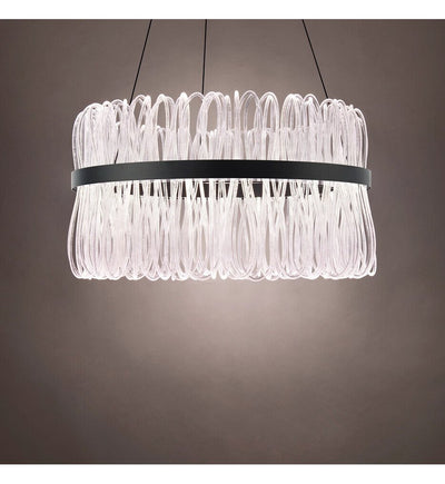 Modern Forms - PD-48226-BK - Charlize 26.13" Pendant