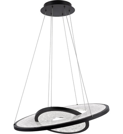 Modern Forms - PD-75027-BK - Jupiter 26.88" Chandelier
