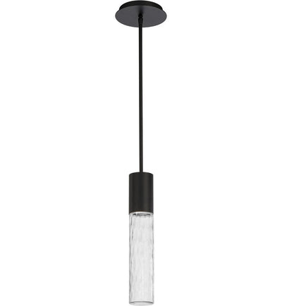 dweLED - PD-W63114-BK - Sleek 14" Outdoor Pendant