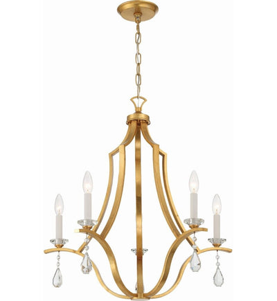 Crystorama - PER-10405-GA - Perry 25.5" Chandelier