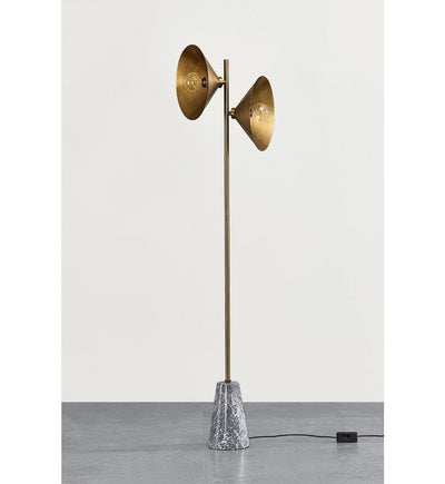 Troy Lighting - PFL1064-PBR - Bash 64" Floor Lamp
