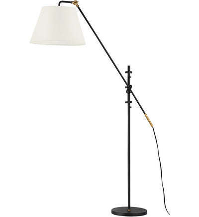 Troy Lighting - PFL2678-PBR/TBK - Navin 64.75" Floor Lamp