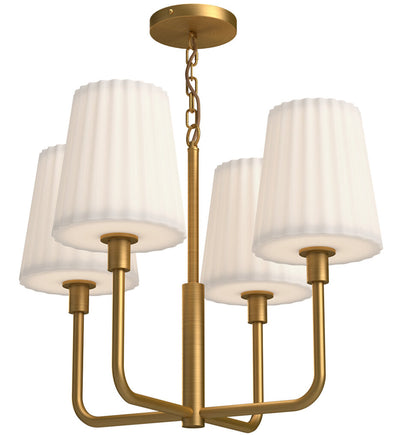 Alora Mood - Plisse 22.5" Chandelier